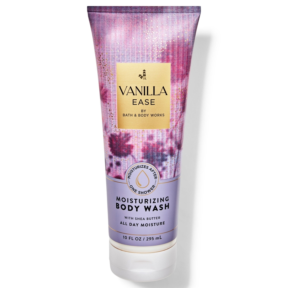 Bath & Body Works Vanilla Ease Moisturizing Body Wash 10oz NEW